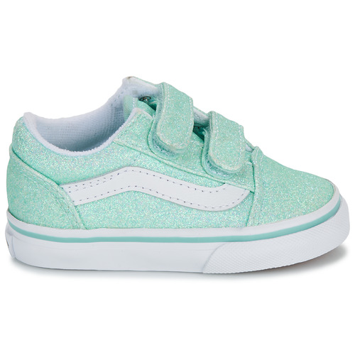Vans - OLD SKOOL V - Bleu / Vert