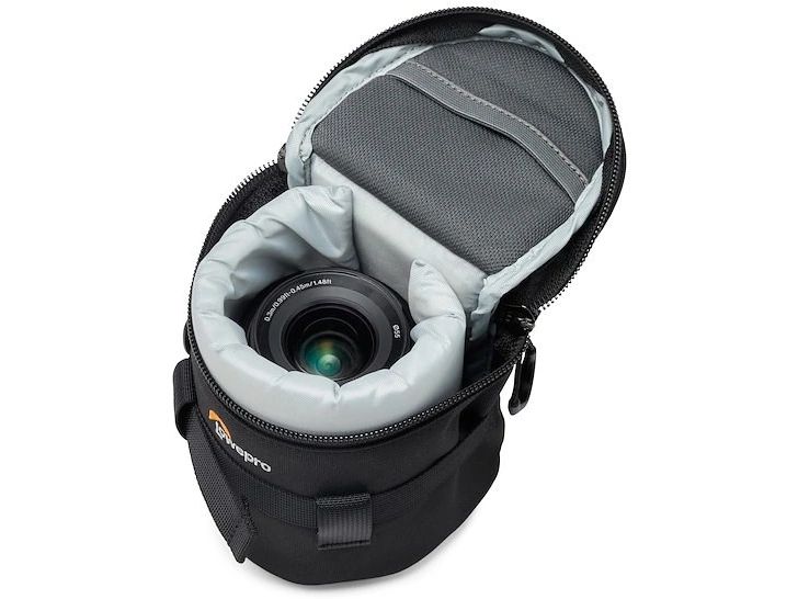 Lowepro Objektivtasche ProTactic LCS 9 x 13 III Gepolsterte Tasche mit Zurrgurt für Objektive mit bis zu 9 cm Durchmesser und 13 cm Länge