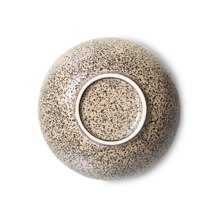 HKliving - Gradient Schale, Ø 13 cm, cream (4er-Set)