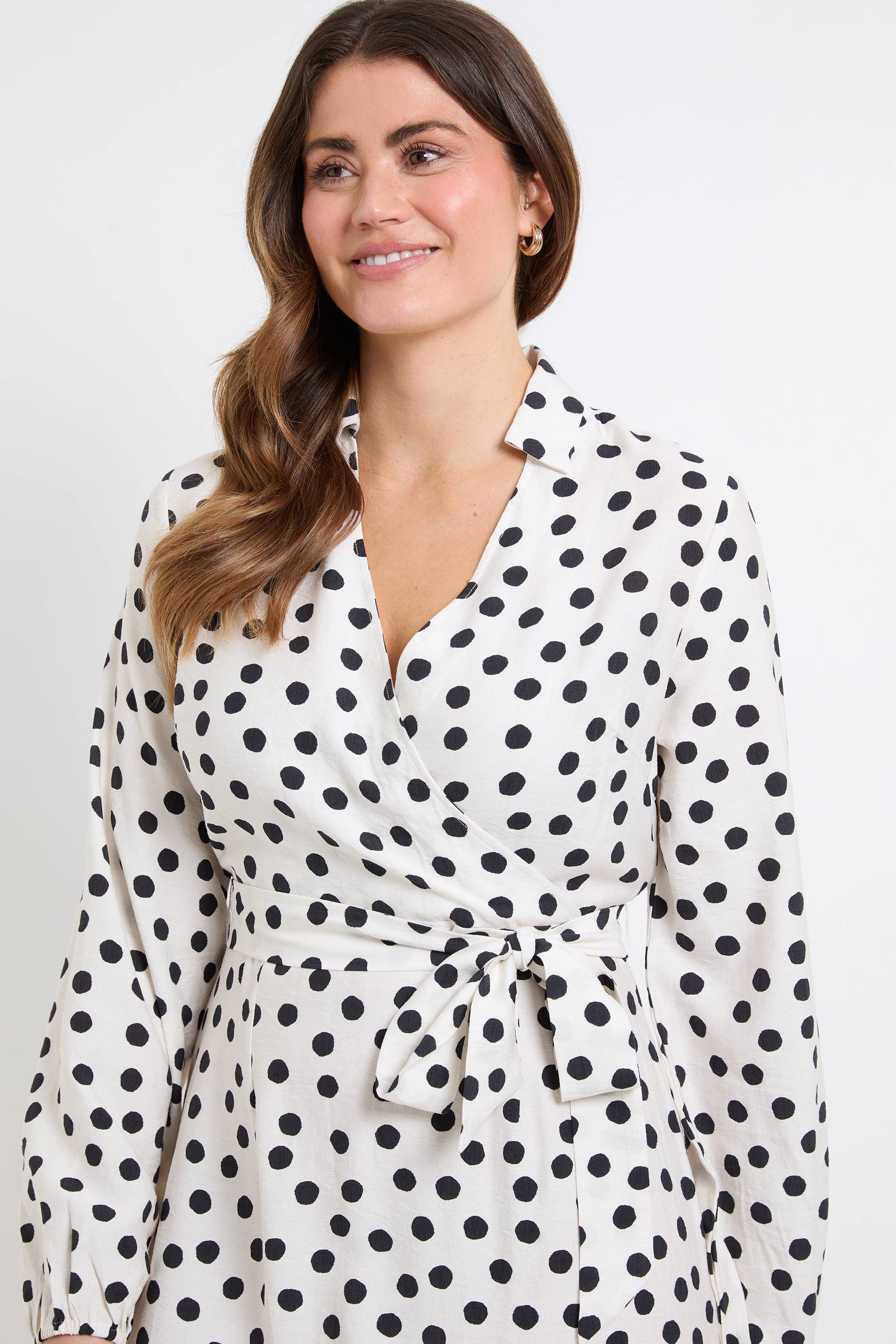Wallis Robe Midi Portefeuille À Motif Floral