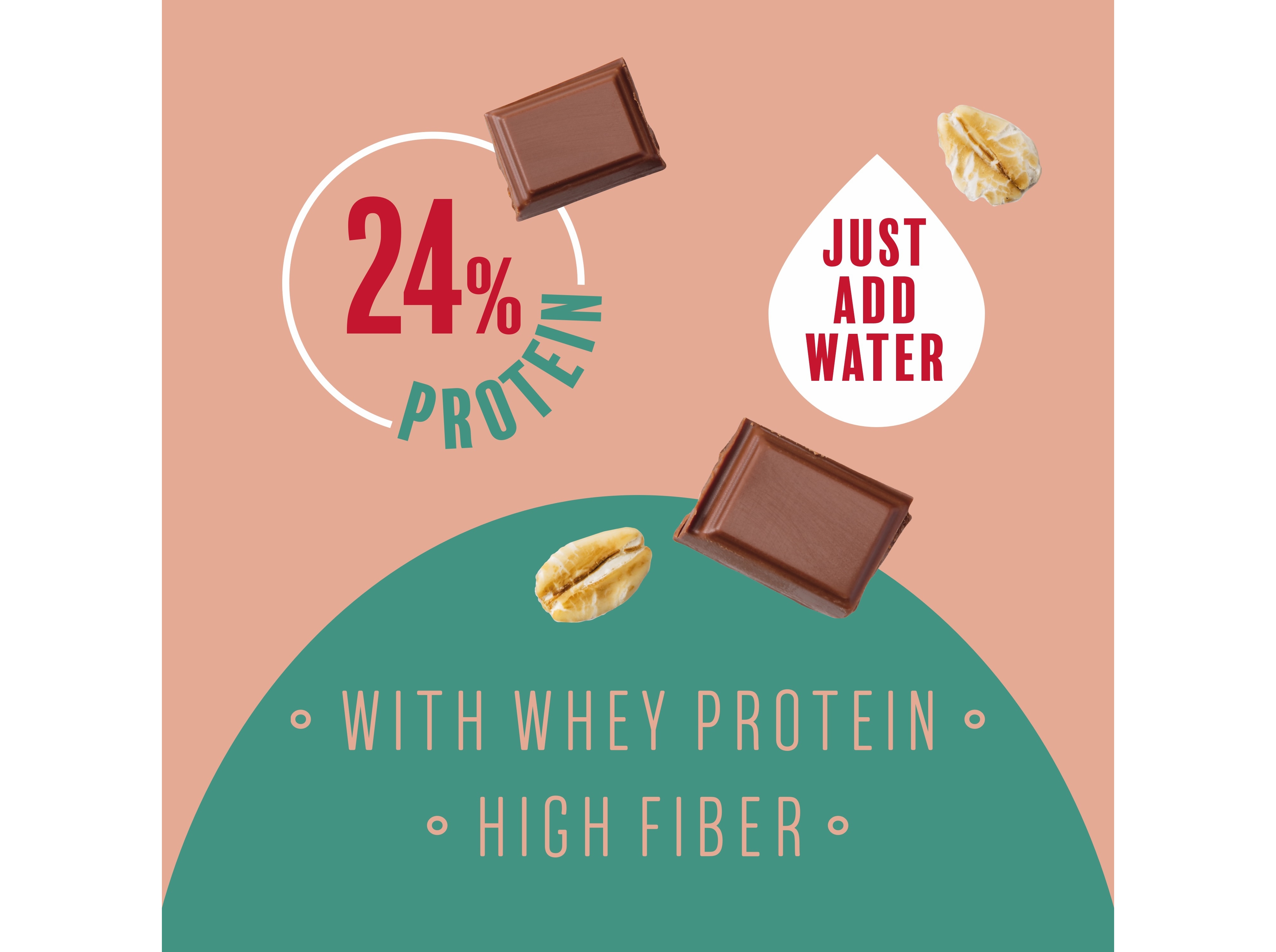 PAPAS DE AVEIA COM WHEY PROZIS CHOCOLATE 60 G