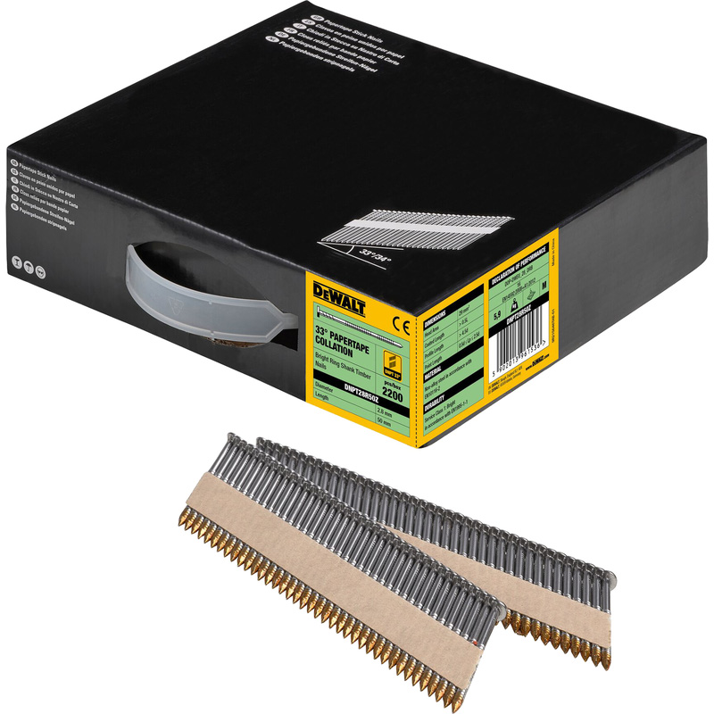 DeWALT spijkers ring helder 2,8x50mm