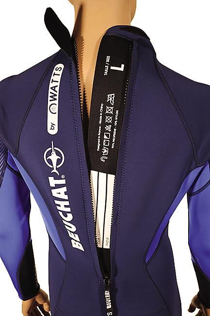 BEUCHAT - COMBINAISON ZIP DORSAL WATTS 3MMM HOMME