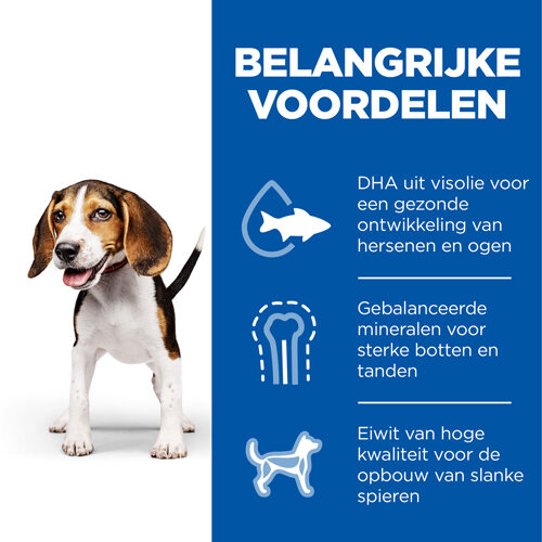 Hill's Science Plan - Puppy - Medium - Blik - Kip