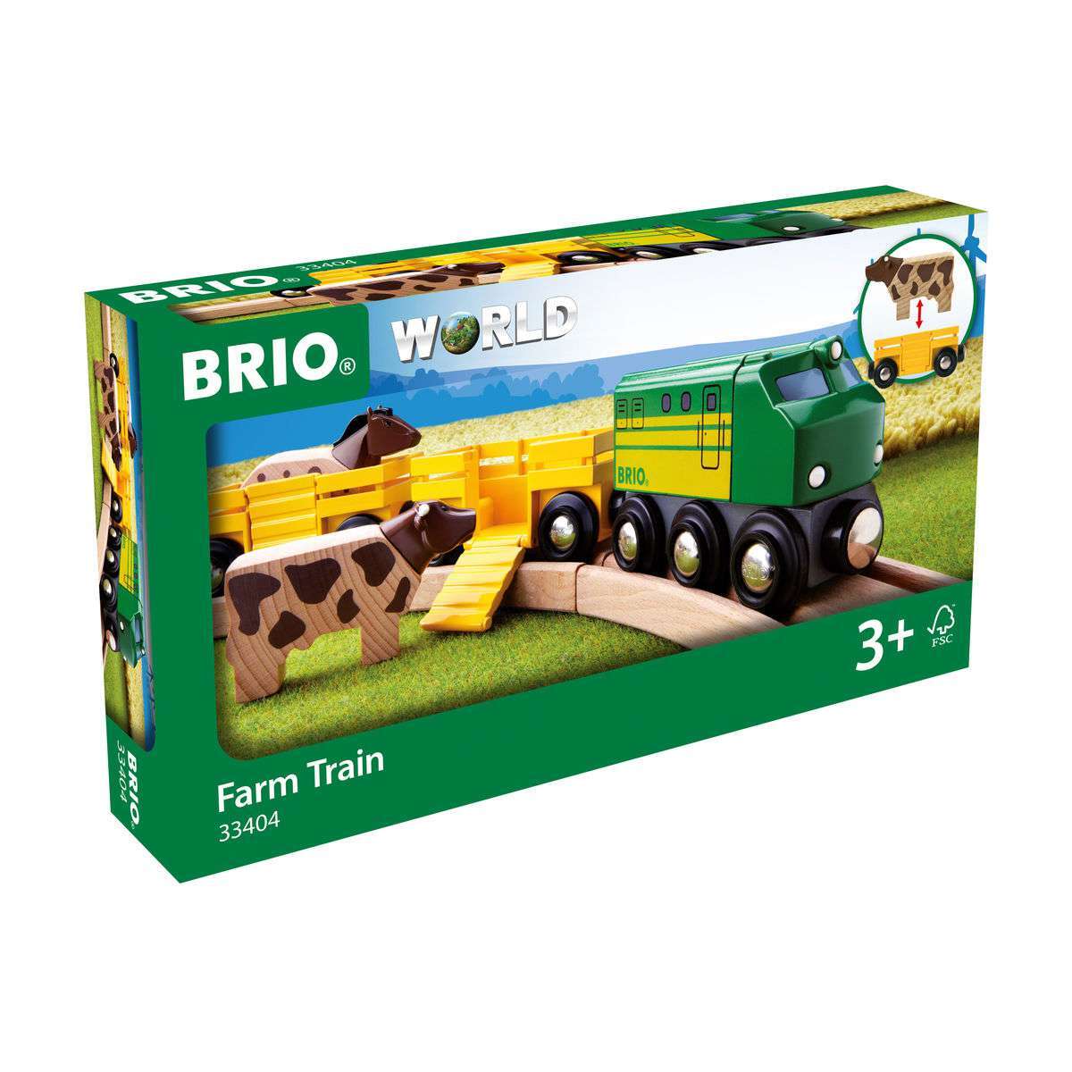 BRIO Spiel Bauernhof-Zug