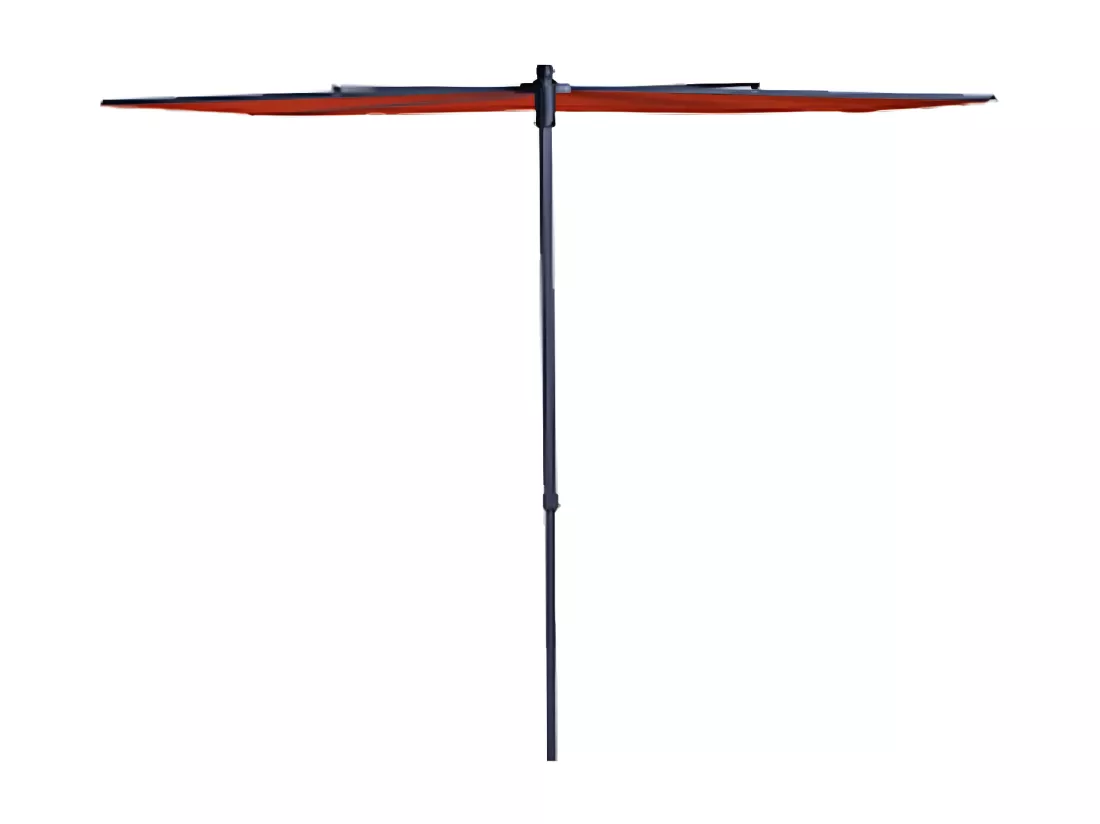 Parasol de balcon Sun Wave 270x150 cm Rouge brique