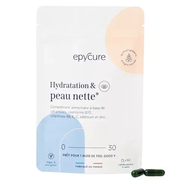 Tratamento para a pele Epycure: Pele mais firme e hidratada, 60 cápsulas