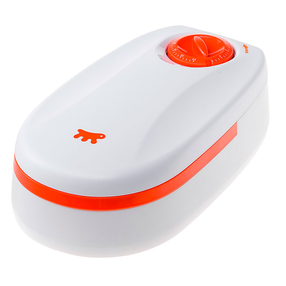 Distributeur automatique de nourriture pour chiens et chats cometa, écuelle 0,4 l avec timer, anti-dérapant