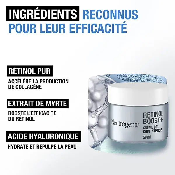 Creme facial hidratante noturno antienvelhecimento Neutrogena Retinol Boost 50ml