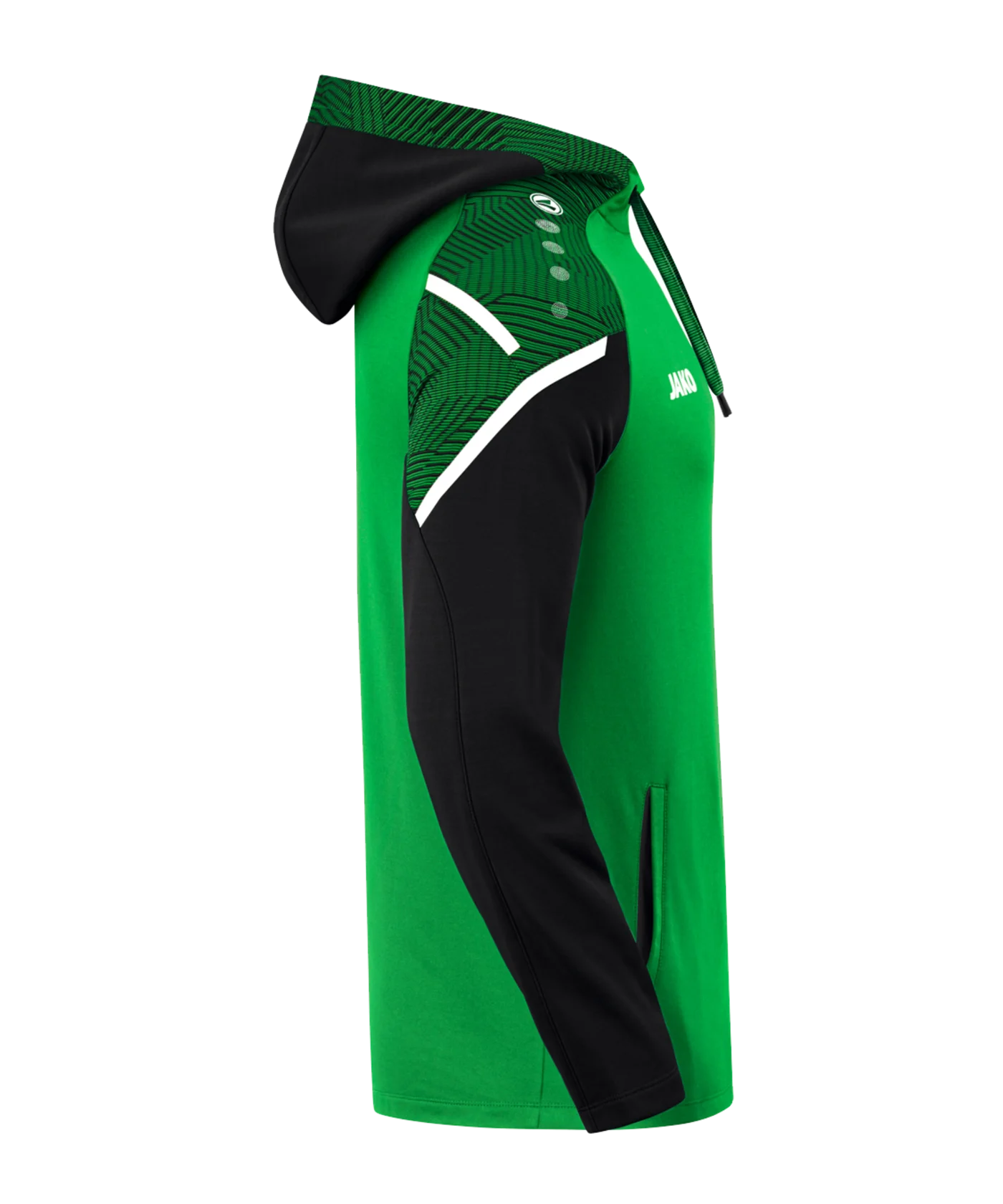 JAKO Performance Hoody Kids Grün Schwarz F221