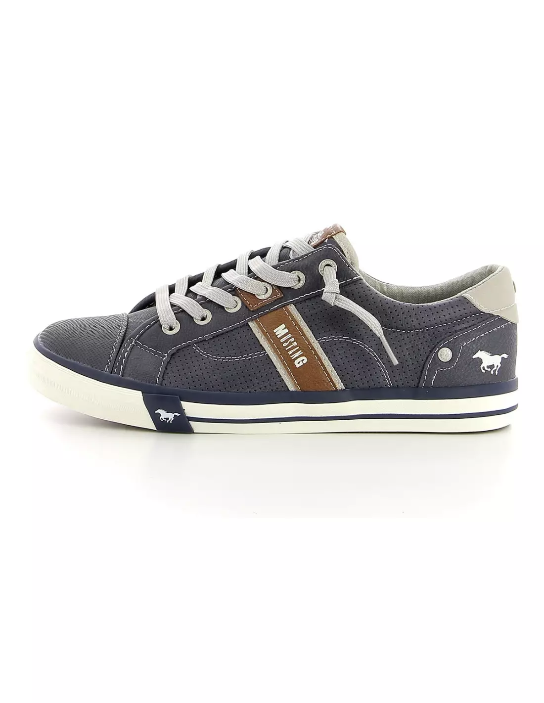 MUSTANG MUCANINO 4072301 800 - Baskets Bleufoncé