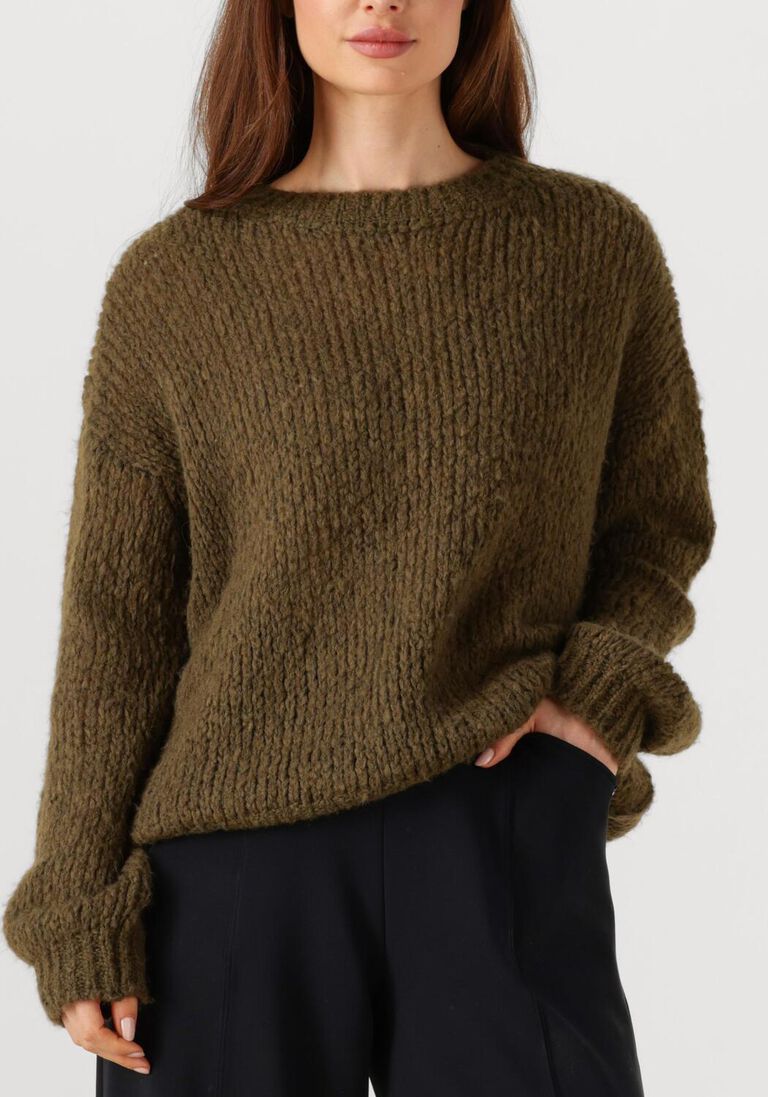groene penn & ink trui jumper w25l246