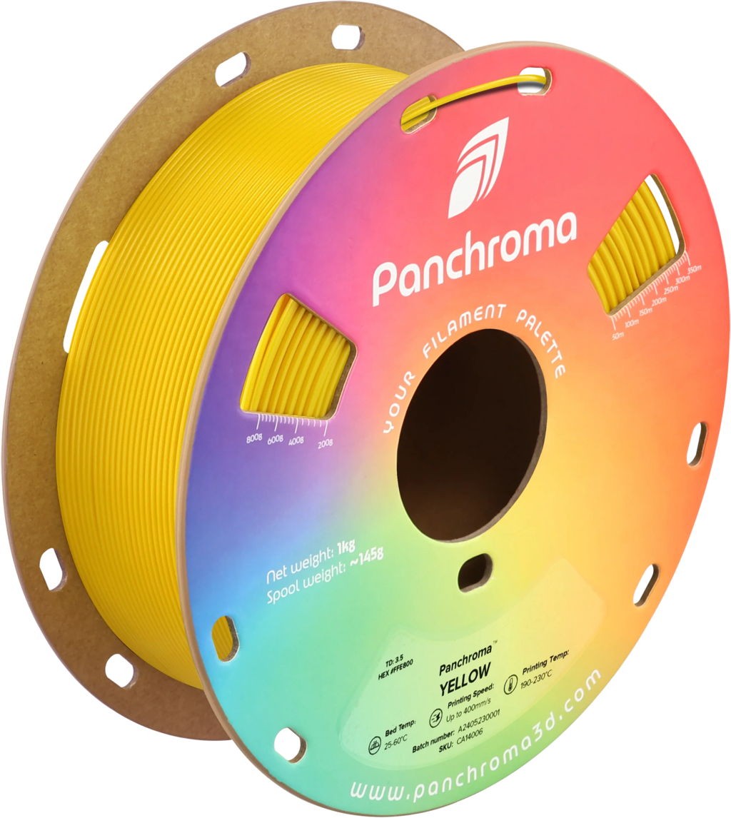 Polymaker  Panchroma CoPE Yellow, 1,75 mm / 1000 g    Farbenprächtiger Copolyester in Yellow