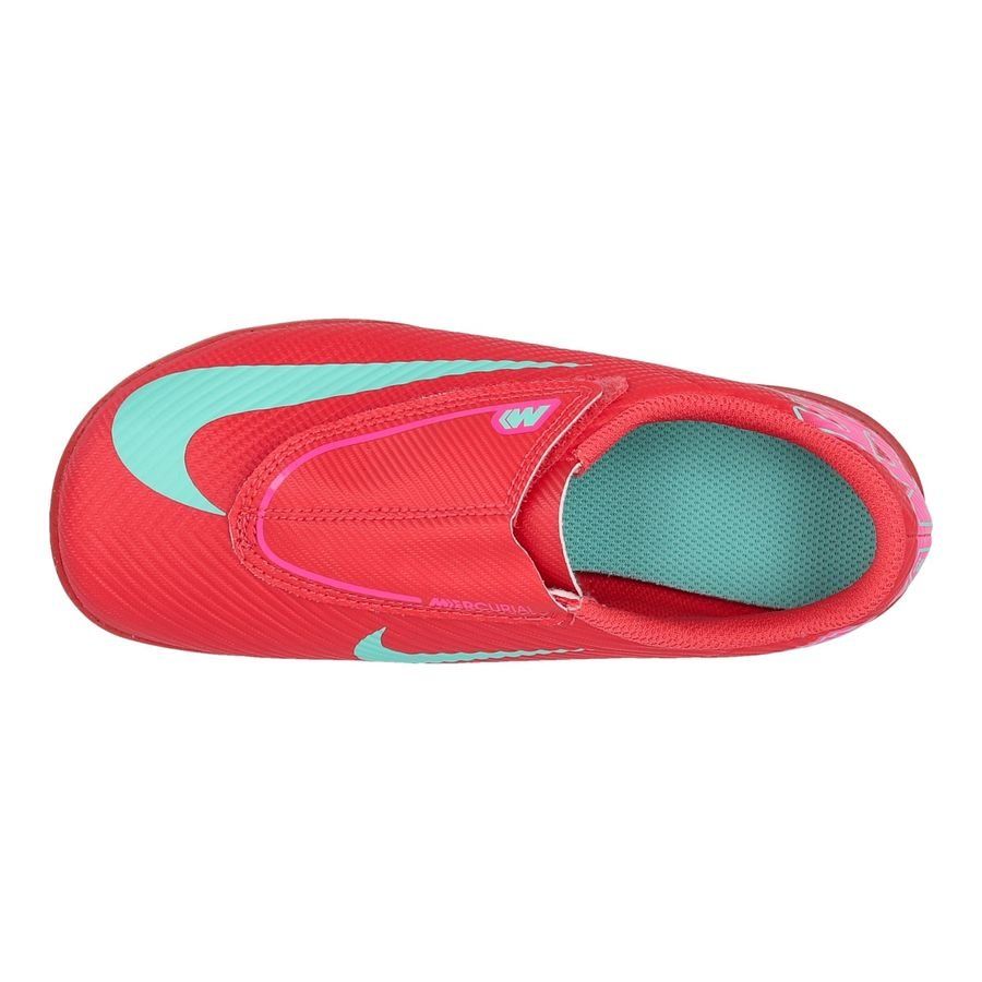 Nike Mercurial Vapor 16 Club Velcro TF Mad Energy - Rouge/Vert Enfant