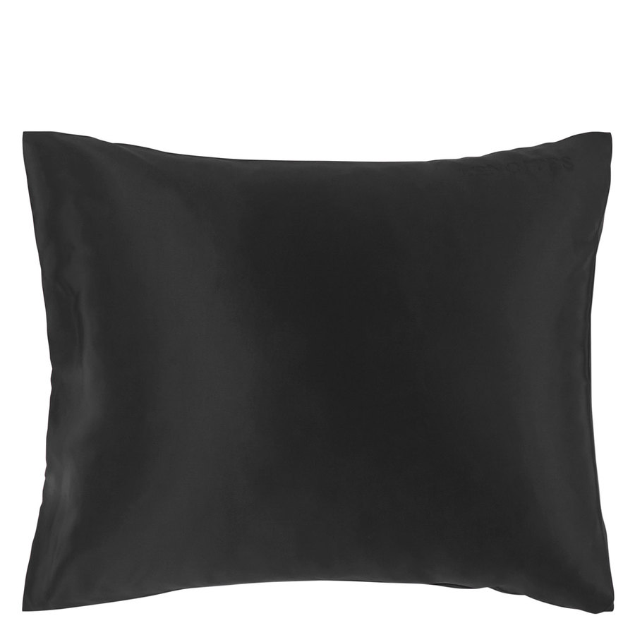 Lenoites Mulberry Silk Pillowcase Black 50x60cm