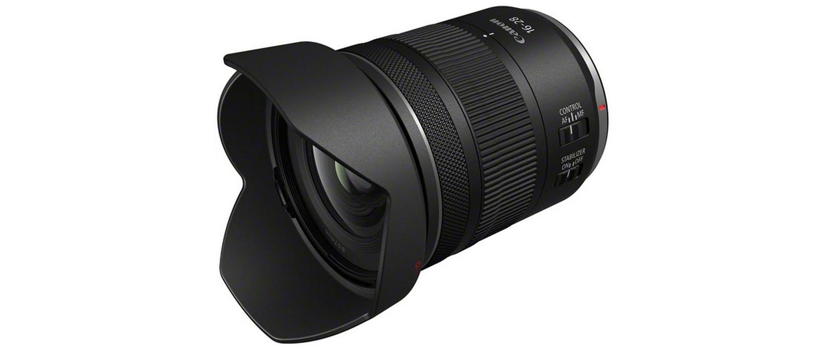 Zoomobjektiv RF 16-28mm F/2.8 IS STM Canon RF<br>Kompaktes Ultraweitwinkel-Zoom mit schneller Blende und Bildstabilisierung