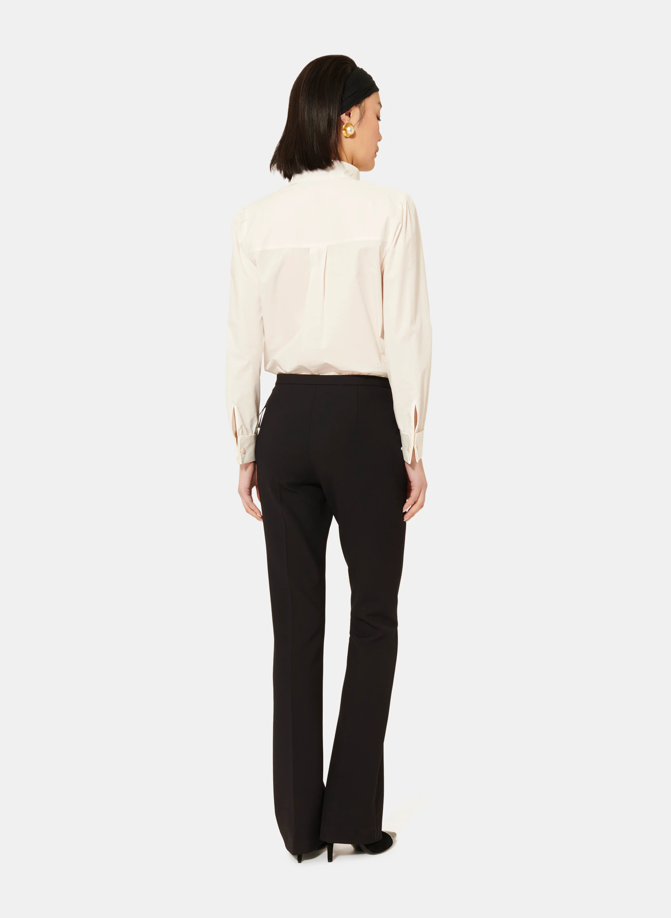 PEYTON - Pantalon flare | Noir