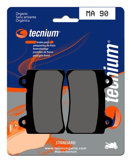 Plaquettes de freins Tecnium route organique - MA90
