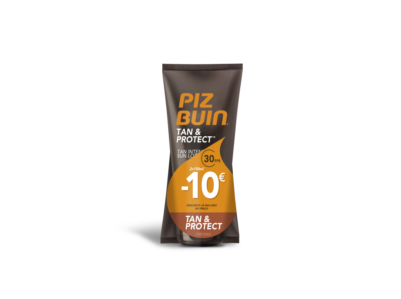LOÇAO PIZ BUIN TAN&PROTECT SPF30 2X200ML -10 DESCONTO