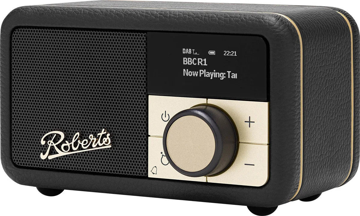 Roberts Revival Petite 2 Noir Enceintes Bluetooth portables
