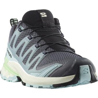 Salomon XA Pro 3D V9 Laufschuhe Turbulence / Iced Aqua / Patina Green Damen