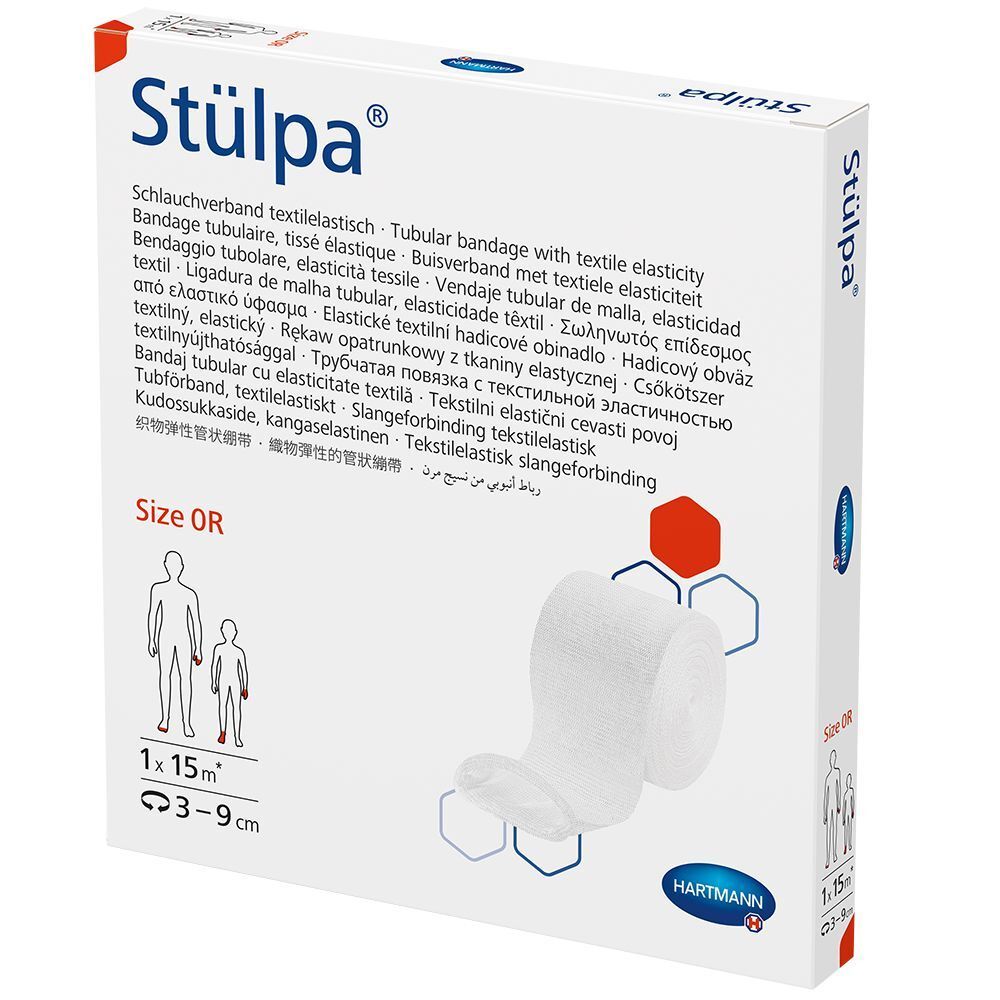 Stülpa® Rollen Schlauchverband Gr. 0R 1,5 cm x 15 m