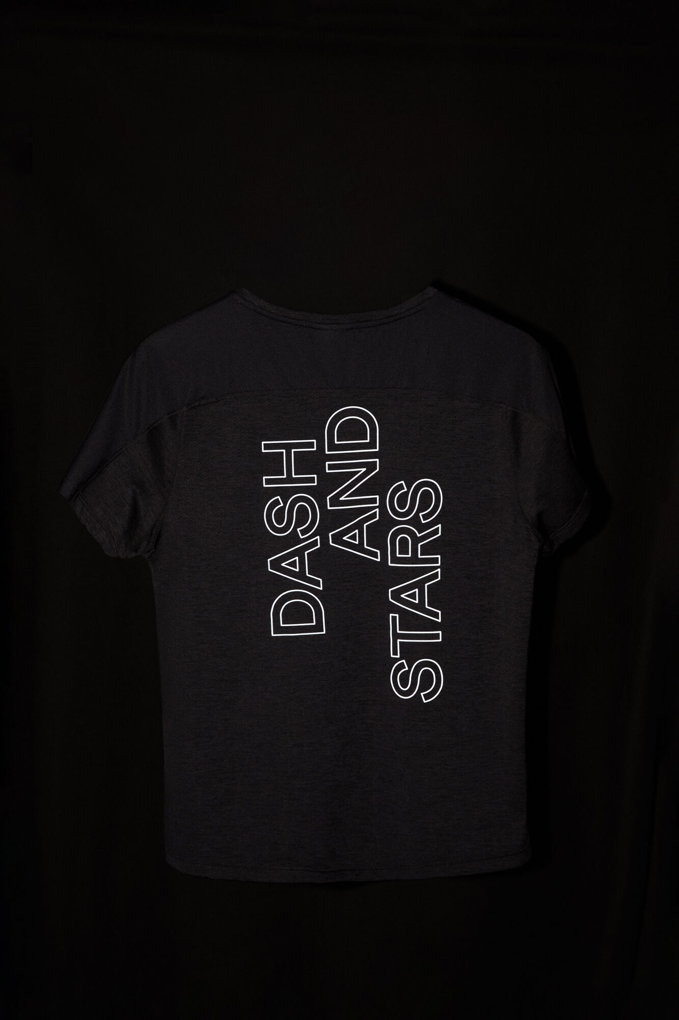 Camiseta negra ultraligera - negro