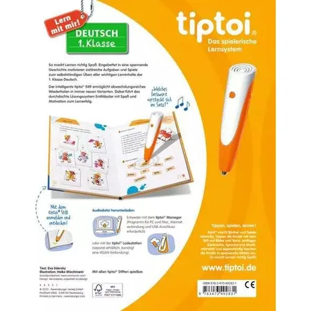Ravensburger tiptoi® Lern mit mir! Deutsch 1. Klasse