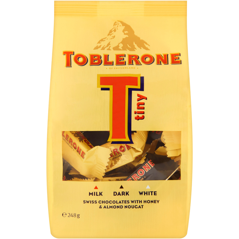 Toblerone Pralinés Tiny Mix, 8 g, 31 Stück