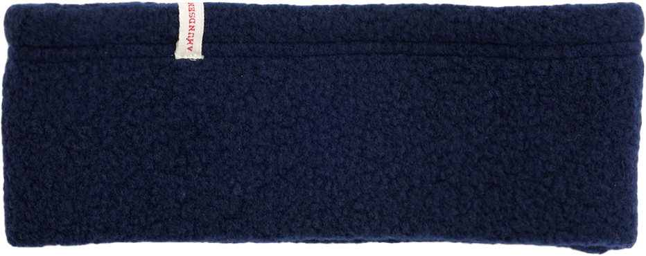 Wool Fleece Headband 590/Faded Navy