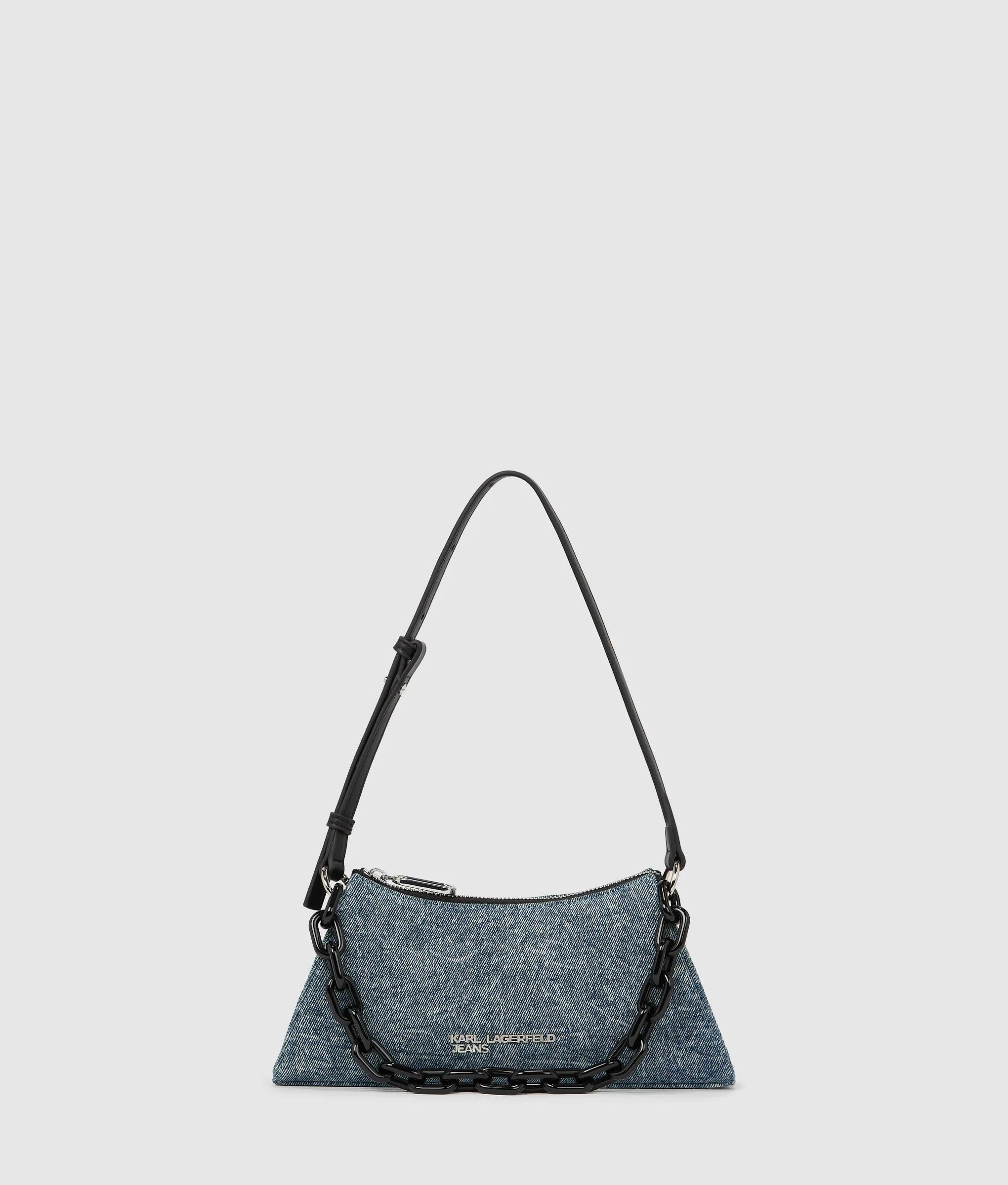 Denim ketting schoudertas