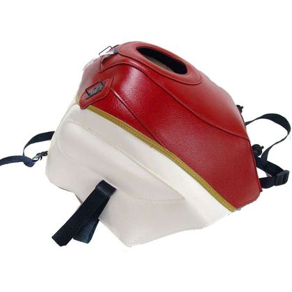 Tapis de réservoir Bagster Rouge/Blanc/Lisere Or