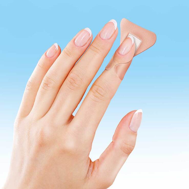 Nexcare Fingerpflaster comfort flexible 6x10cm, 10 St