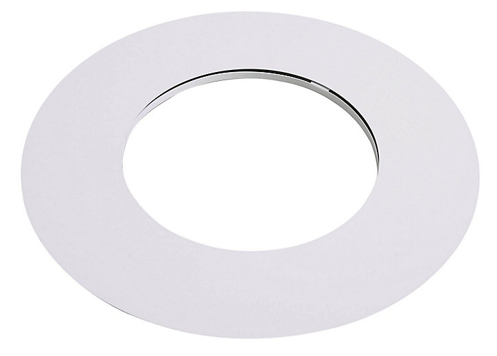 Rosace de finition 100TZ POUJOULAT Blanc