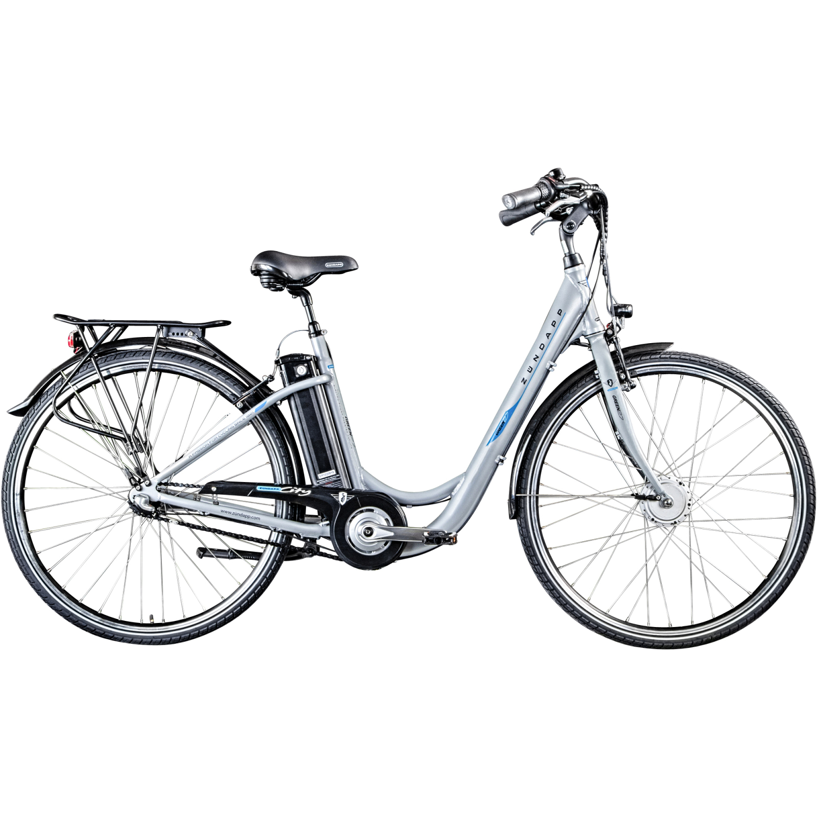 Zündapp Elektro-Damenrad GREEN 2.7 - grau - 28