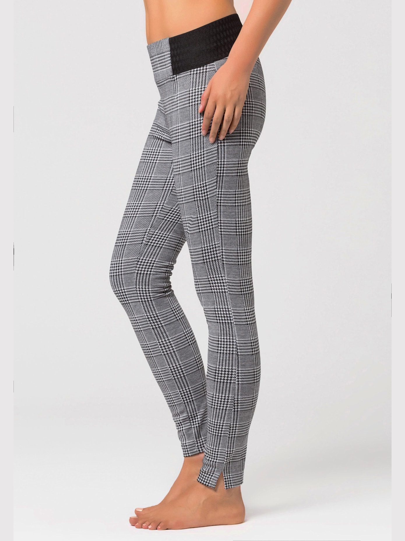 Legging à motif prince de galles