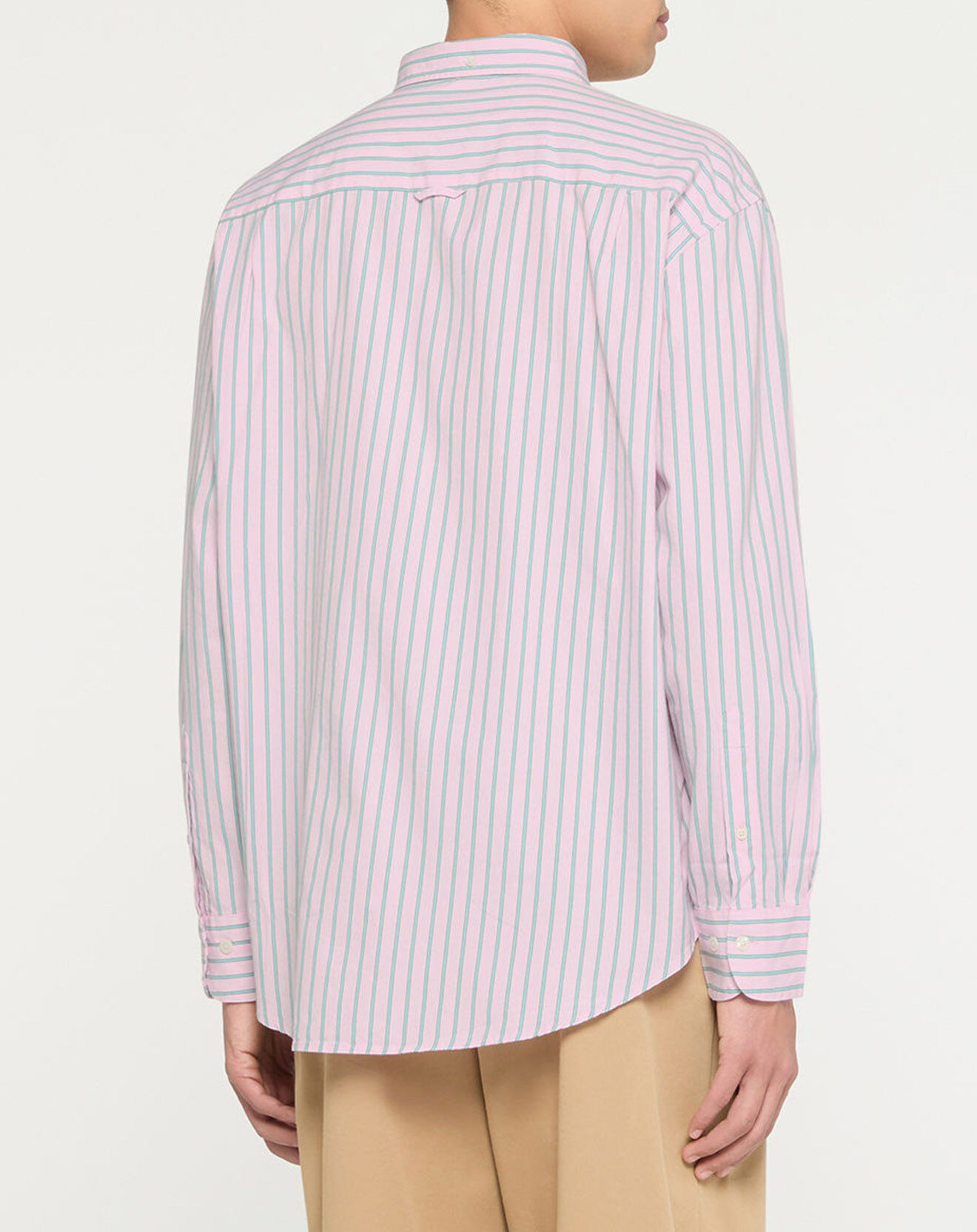 Gant Chemise rayée Ray rose