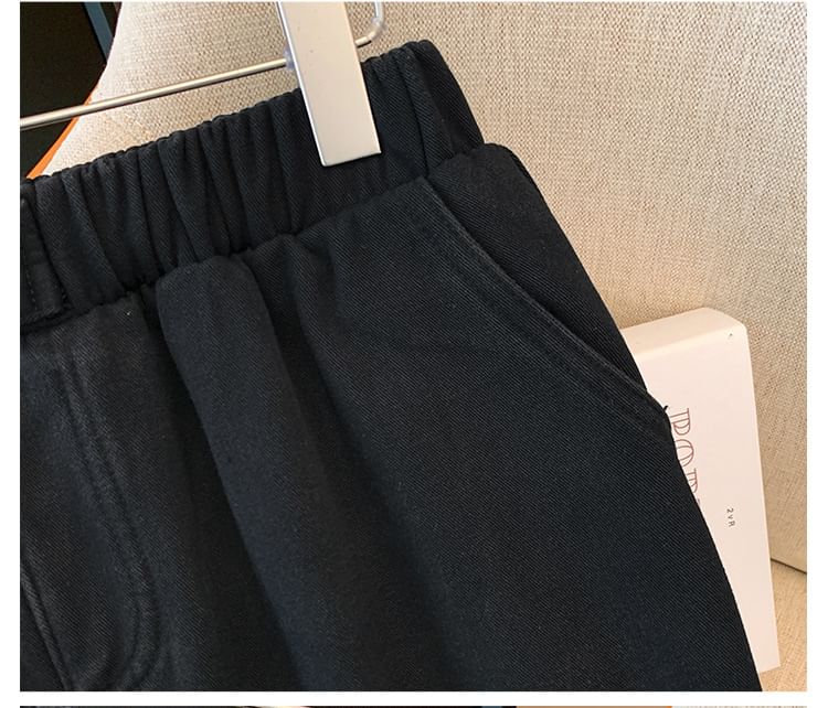 Krezol - Plus-size jeans met elastische taille en rechte pijpen