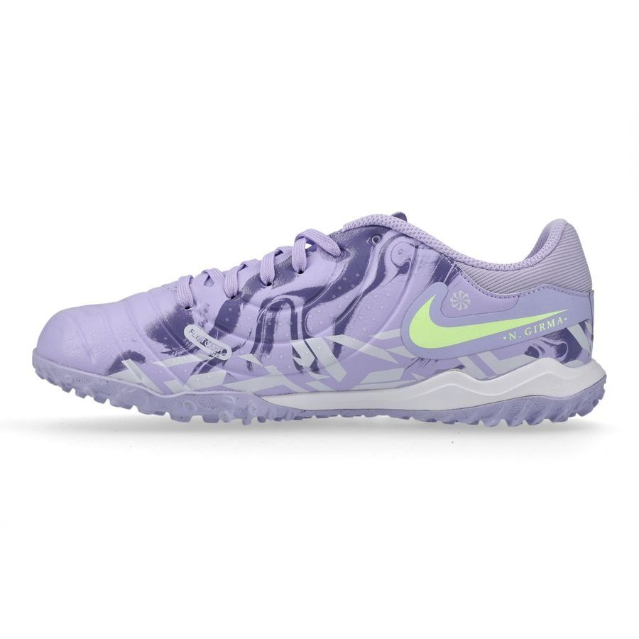 Nike Tiempo Legend 10 Academy TF United - Purple Agate/Jaune Fluo Enfant