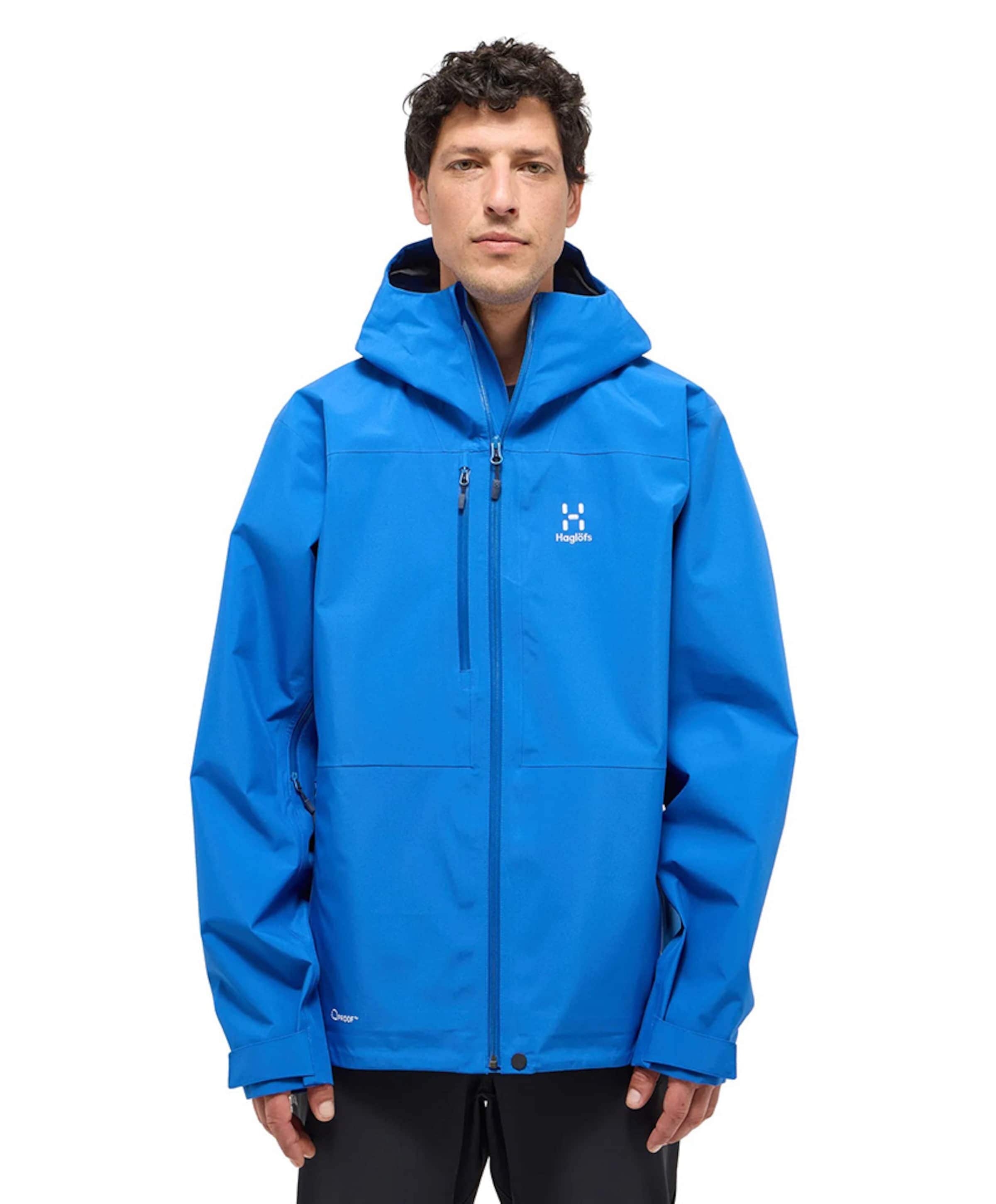 Haglöfs Heren jas blauw