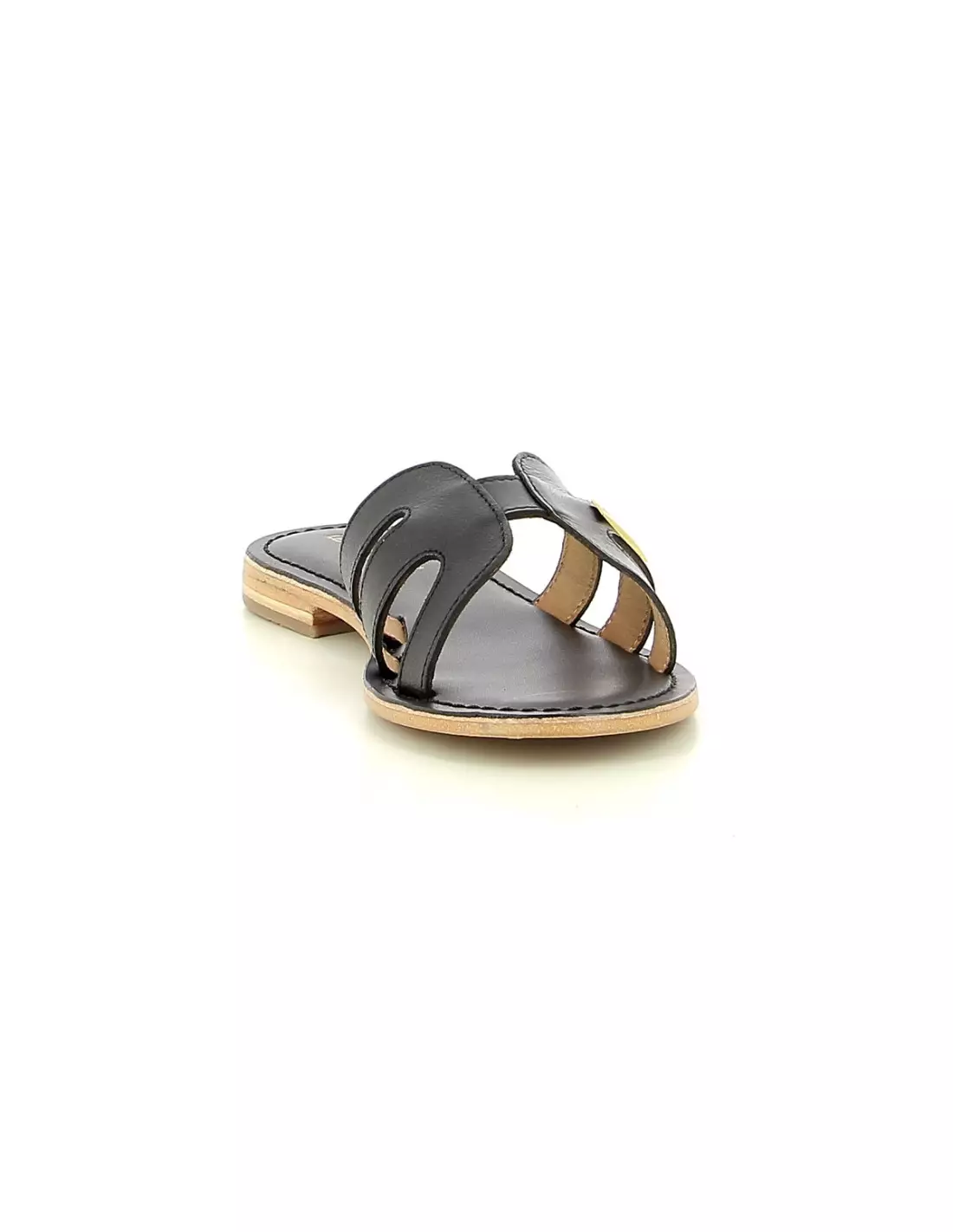 LES TROPEZIENNES DRES DAMIA NOIR - Sandales & nu-pieds Noir