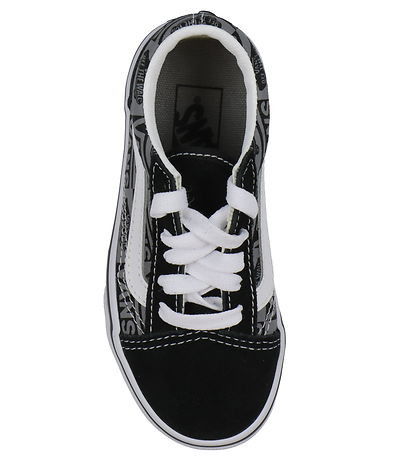 Vans Schuhe - Old Skool Logo - Black/Grey