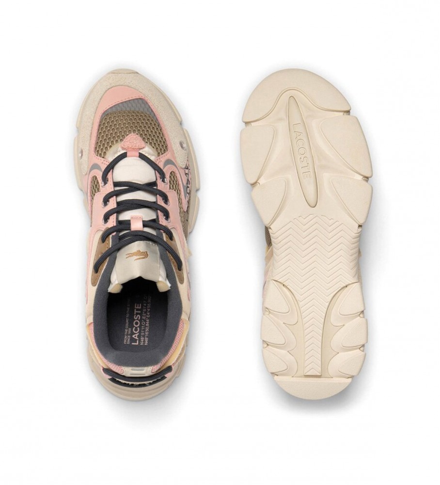 Tênis Lacoste L003 Neo Textile Colour Pop marrom