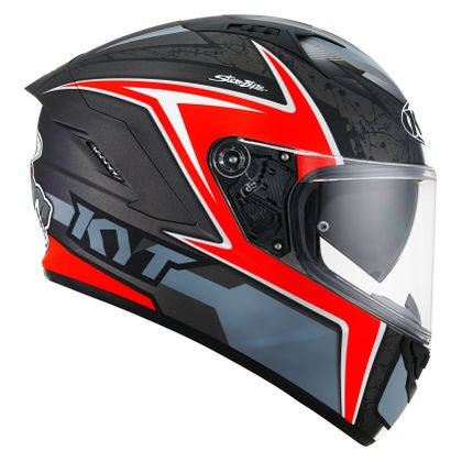 Casque KYT NF-R - MINDSET - Gris / Rouge