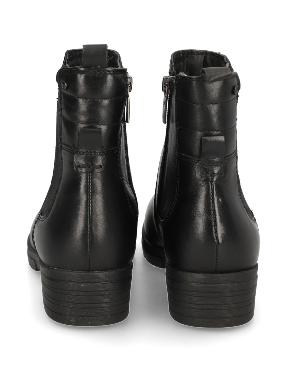 Glattleder Chelsea Boot