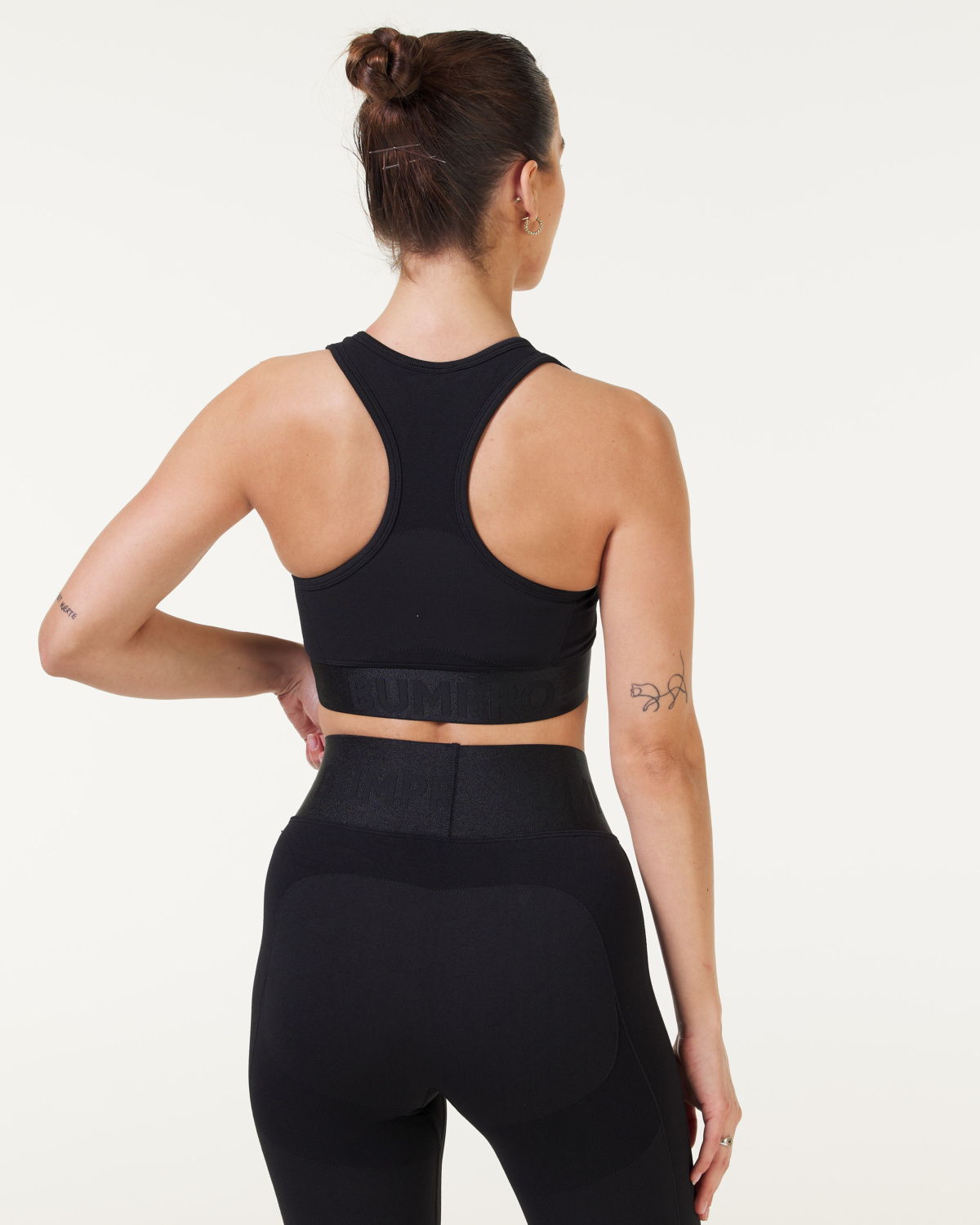 Bumpro Battle Bra Solid Black