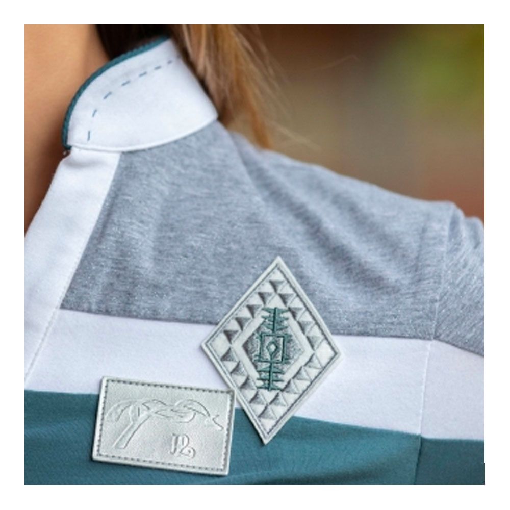 Pénélope INDY - Polo Femme bleu canard