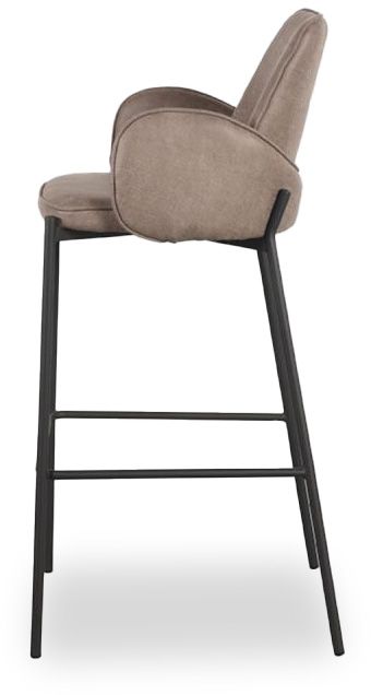Barkruk Taupe IH-50.185 Joni B51 x D53 x H107 cm