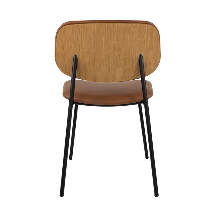 Studio Zondag - Daily Dining Chair, Eiche / schwarz / cognac