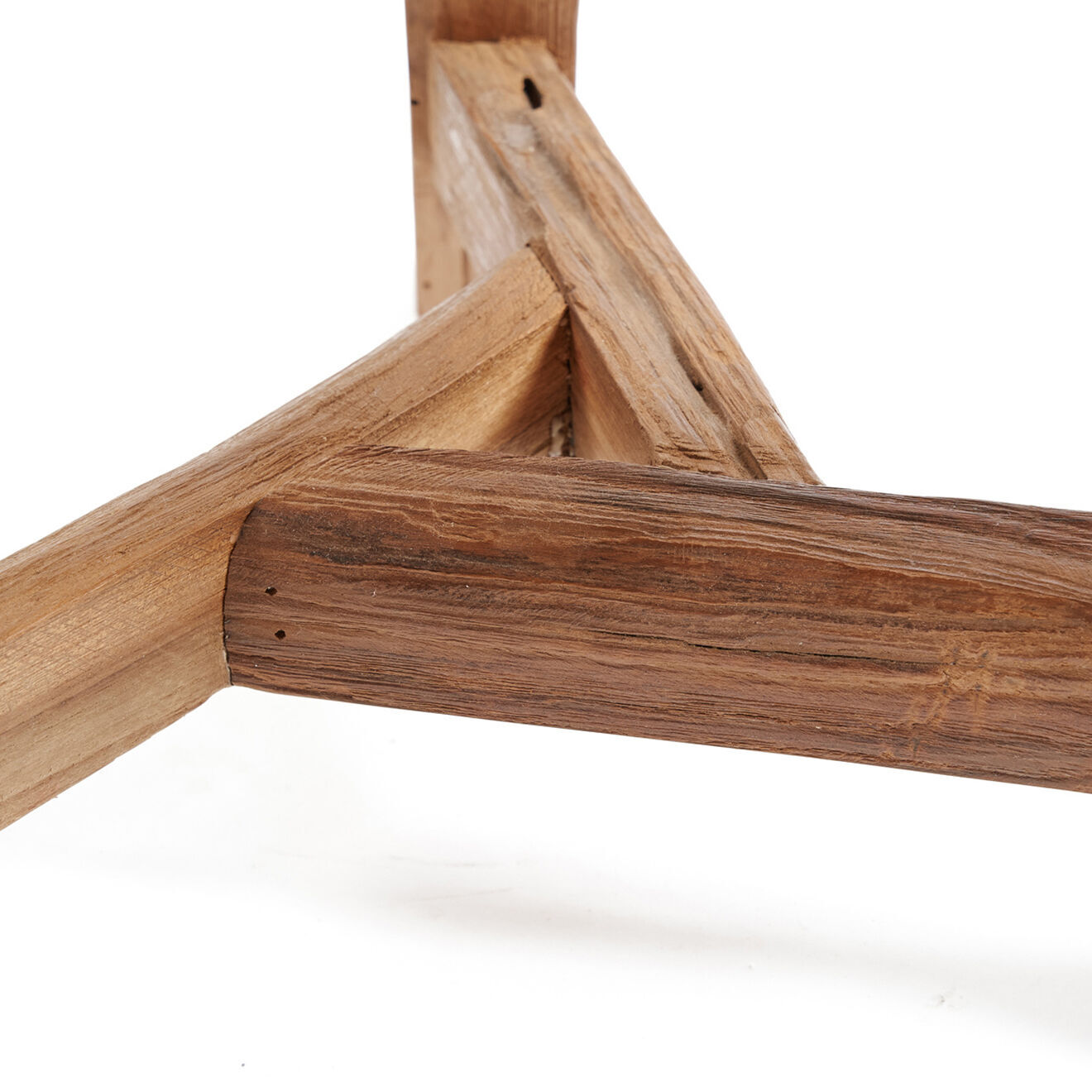 Bazar Bizar Tabouret Yatai naturel - D.37xH.33 cm